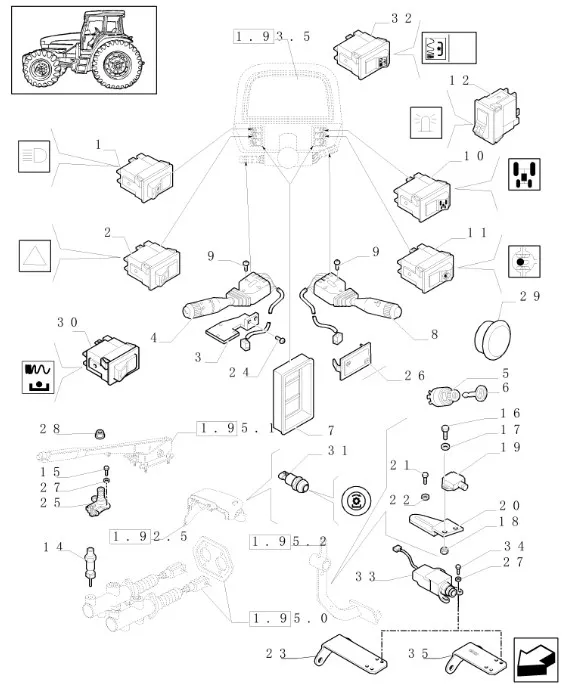 87523122 - замок зажигания