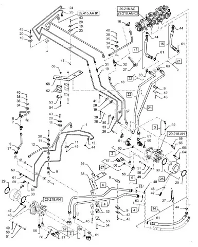 47762647 - Шланг гидравлический